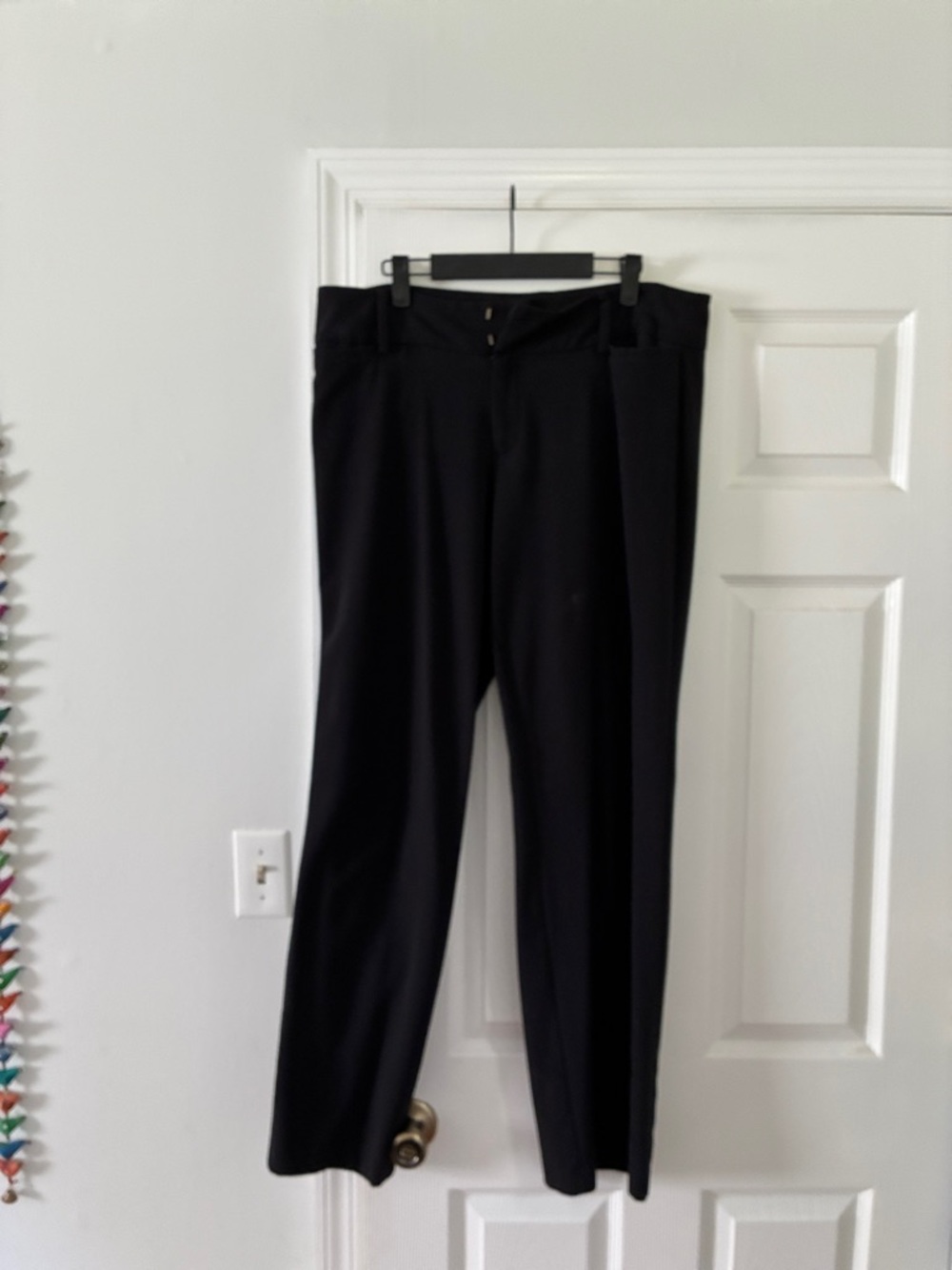 AB Studio Black Tailored Women's Dress Pants